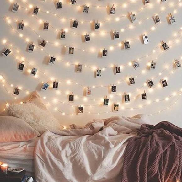 Photo Clip String Lights for Hanging Pictures - Picture 1 of 2